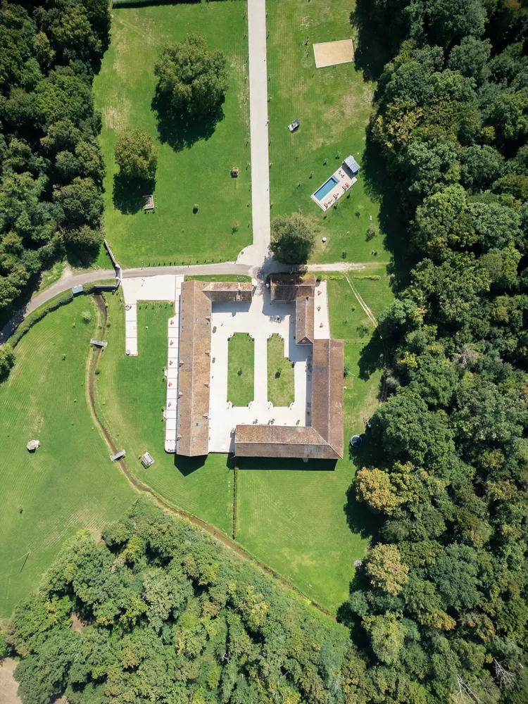 Domaine vu du ciel